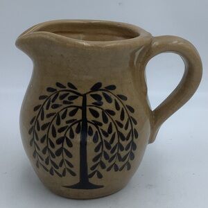 Willow Tree 5 3/4” Pottery Pitcher